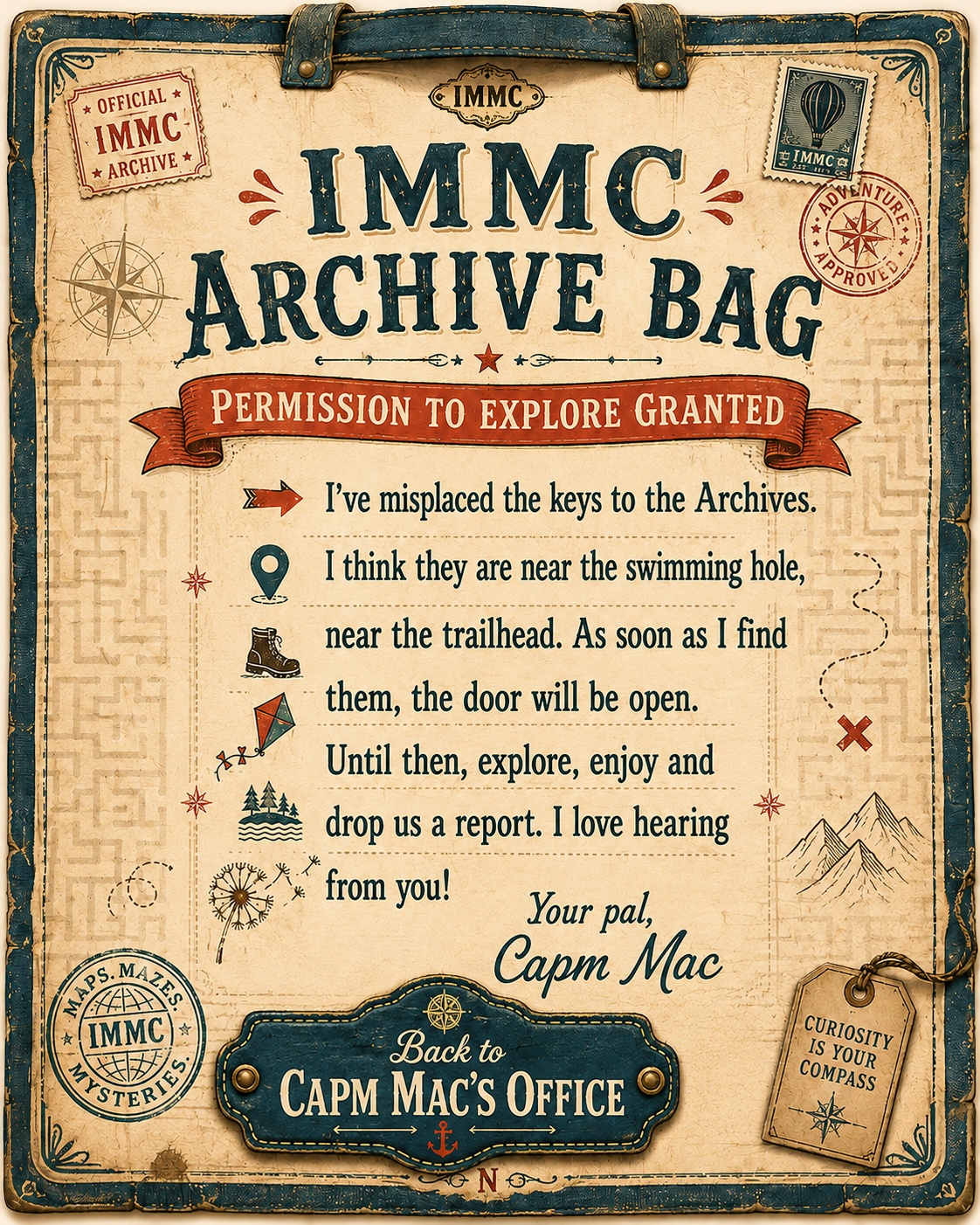 IMMC Archive Bag placeholder